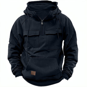 Winterpullover mit Kapuze
